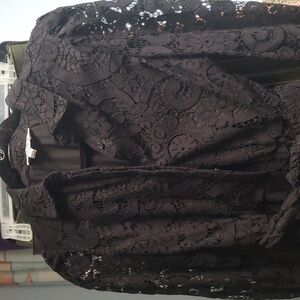 Nanette Lapore dress, black lace, size 6